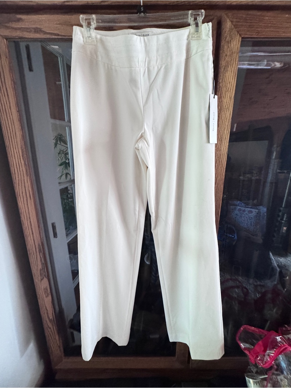 WhiteHouse|BlackMarket Legacy winter white Womens Dress Pants - Straight Leg